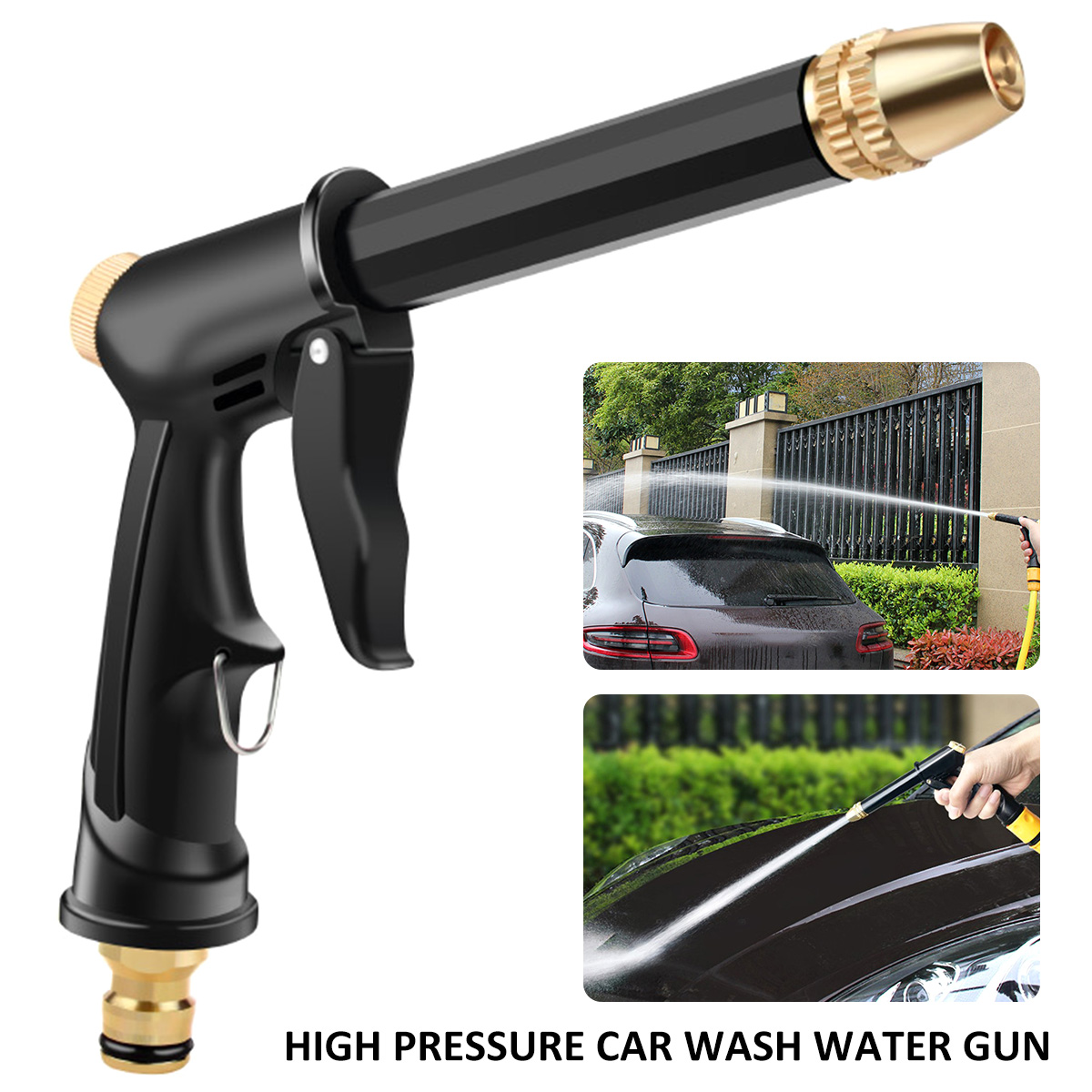 Car Shampoo Ph - High Pressure Spray Water Gun Adjustable
