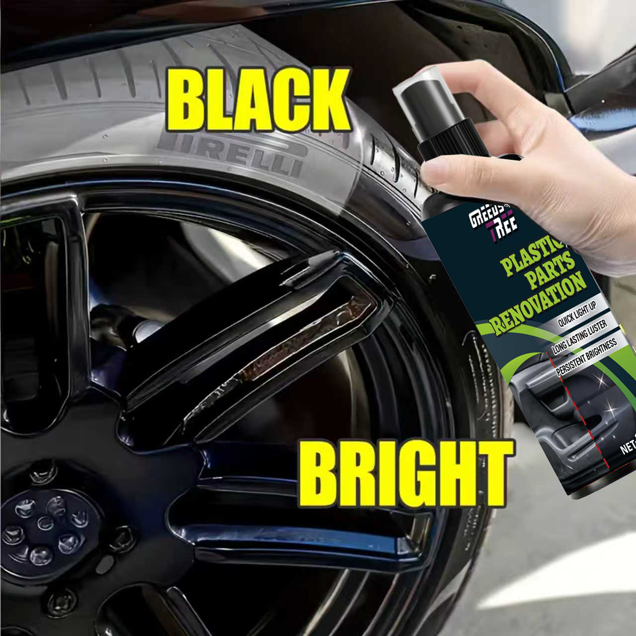 Trim Restorer Plastic - Tire Shine & Plastic Repair Paste