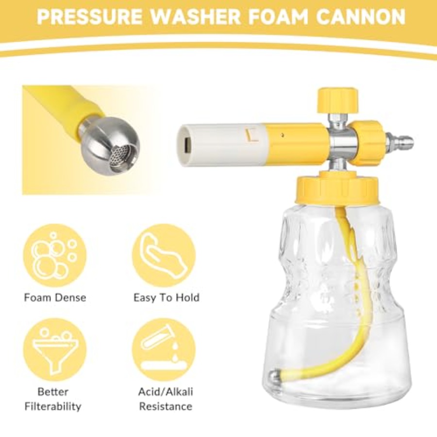 Foam Cannon for Pressure Washe – Foam Cannon Car Wash Bewertung und Preis