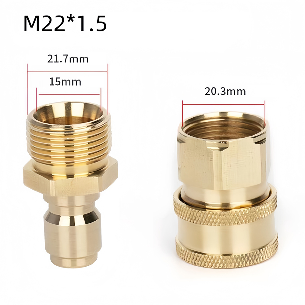2 Pcs 3/8 M22 Adapter For High – Car Shampoo Ph Bewertung und Preis