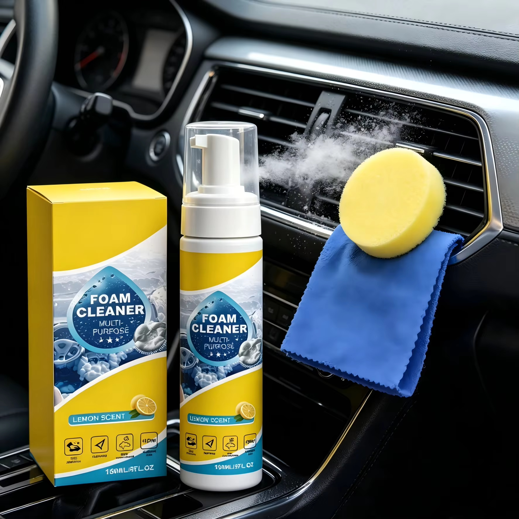 Multi-Purpose Foam Car Interio – Leather Cleaner Interior Bewertung und Preis