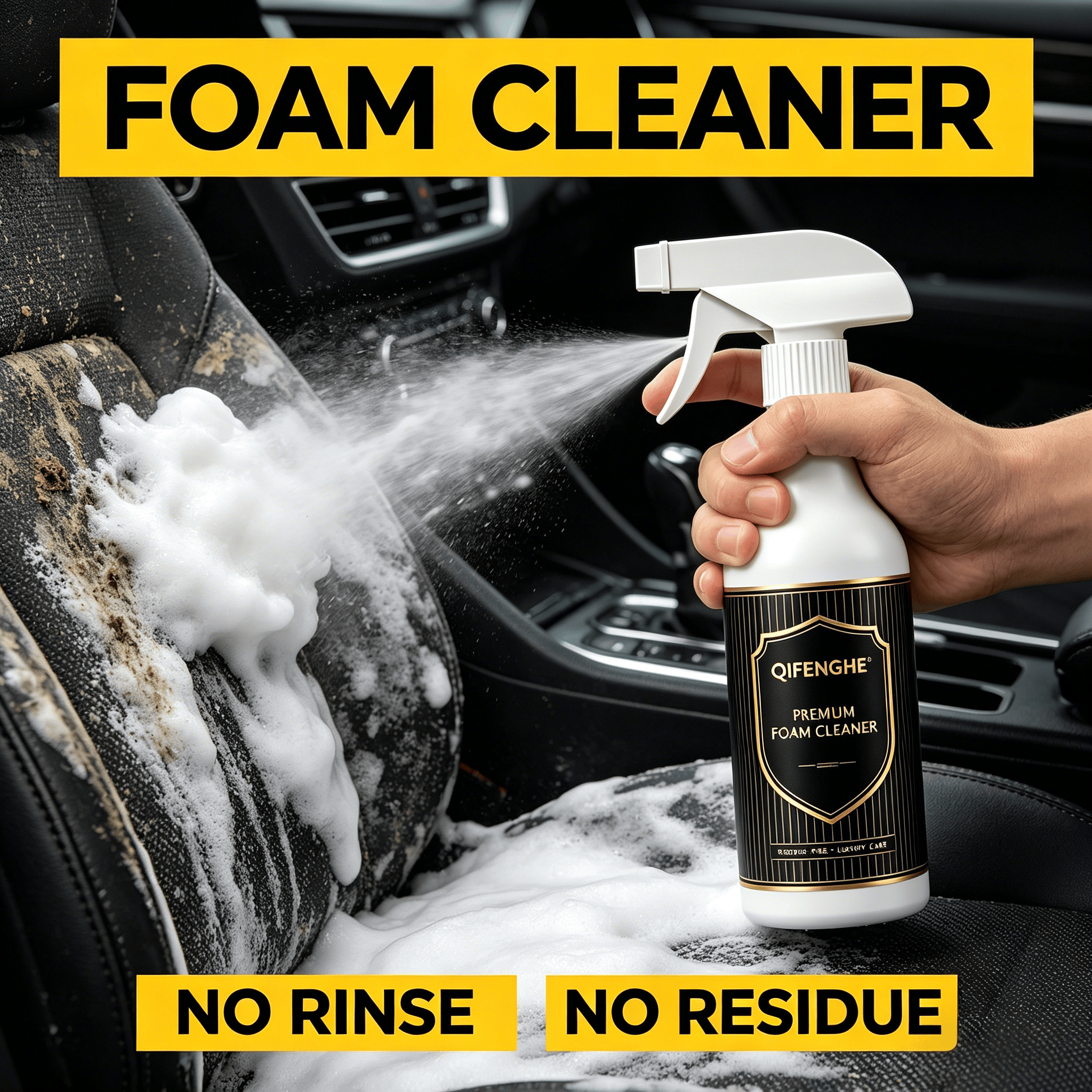 2-in-1 Foam Cleaner – Waterles – Seat Cleaner Fabric Bewertung und Preis