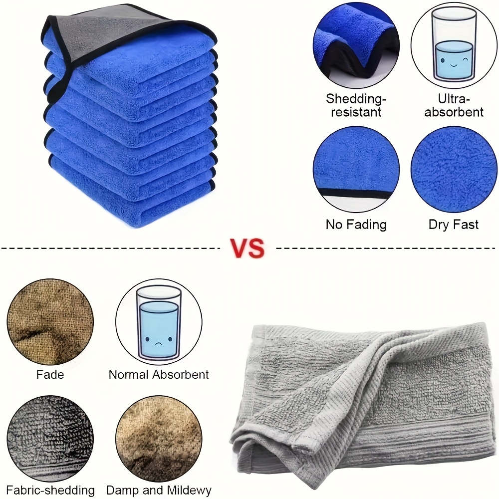1-10pcs Microfiber Car Cleanin – Microfiber Towel Detailing Bewertung und Preis