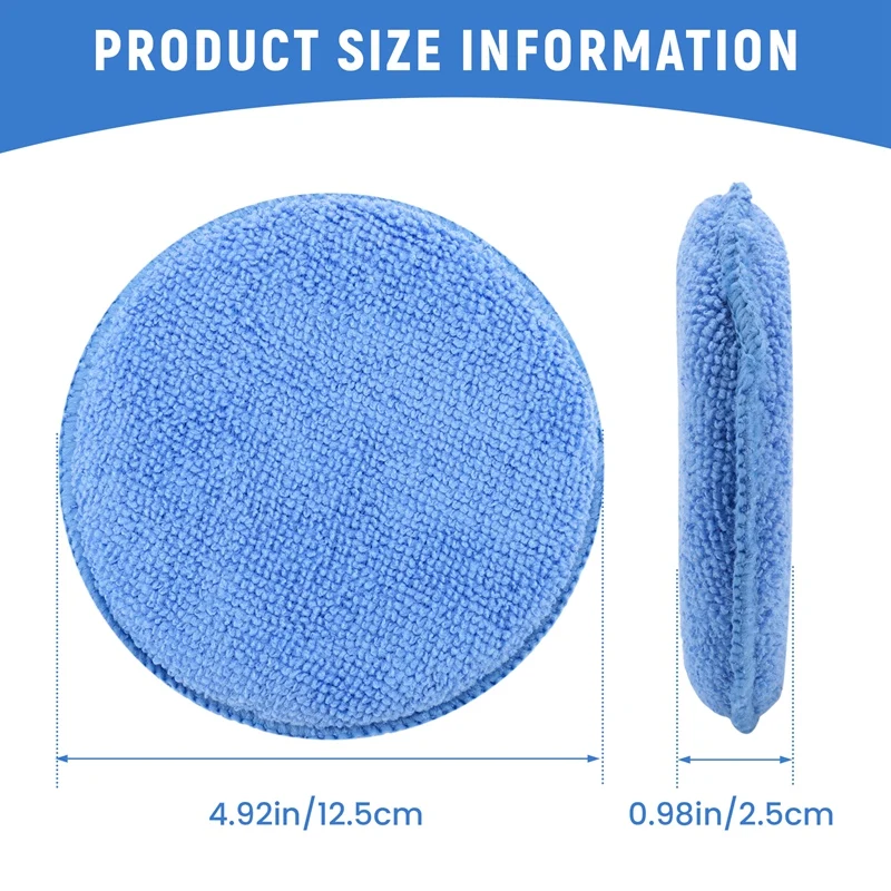 5Inch Microfiber Wax Applicato – Wax Applicator Pad Bewertung und Preis