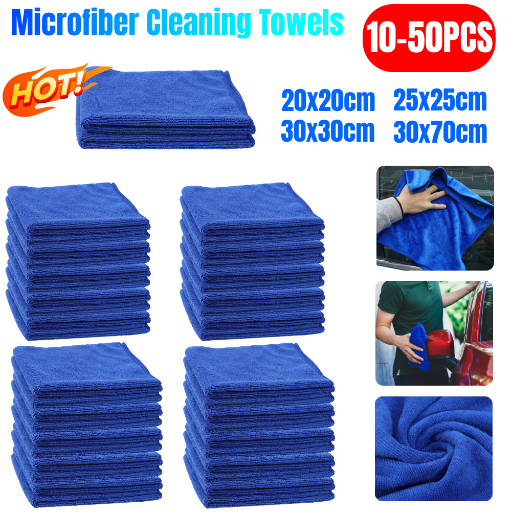 10-50PCS Microfiber Cleaning T – Microfiber Towel Detailing Bewertung und Preis