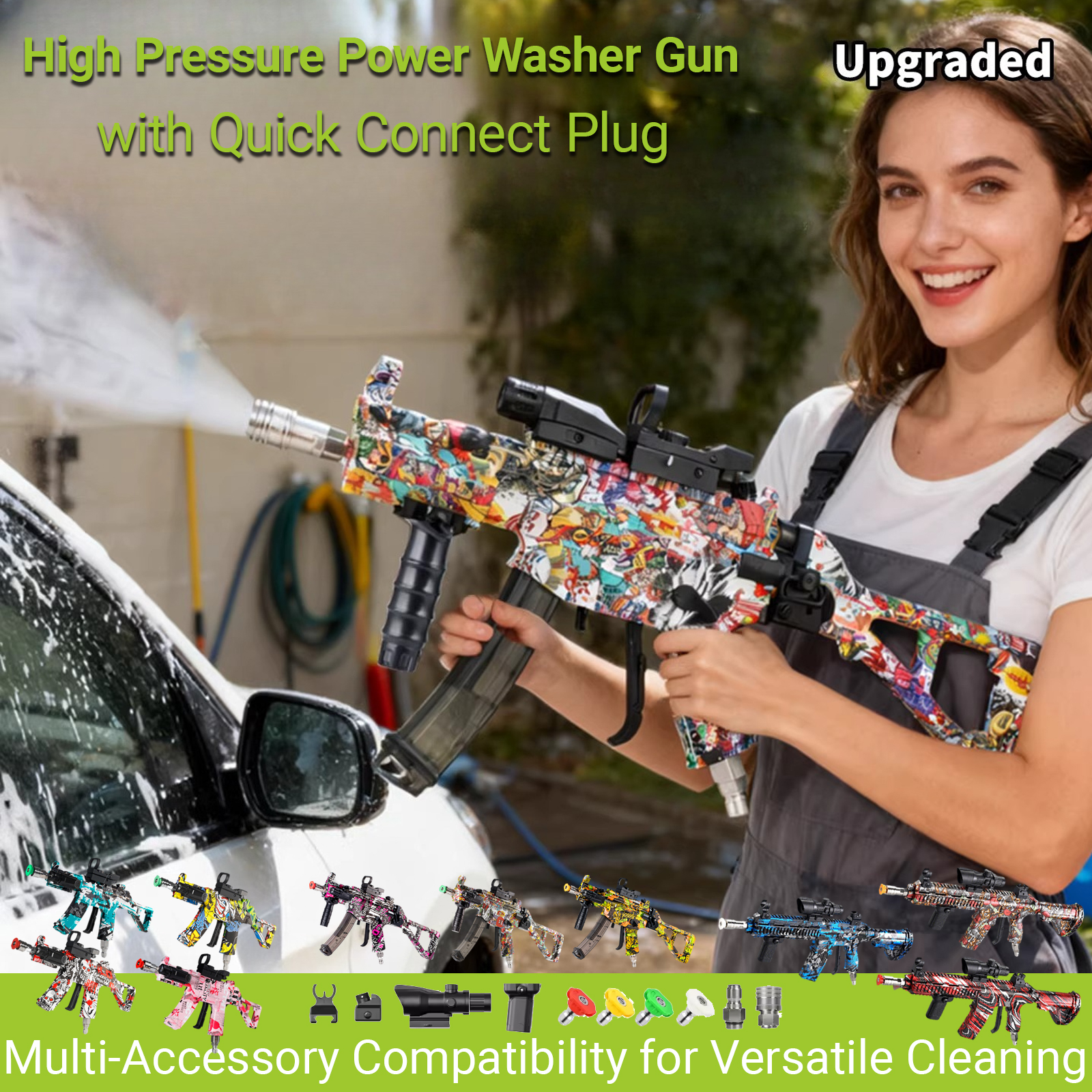 High Pressure Power Washer Gun – Pressure Washer Foam Gun Bewertung und Preis