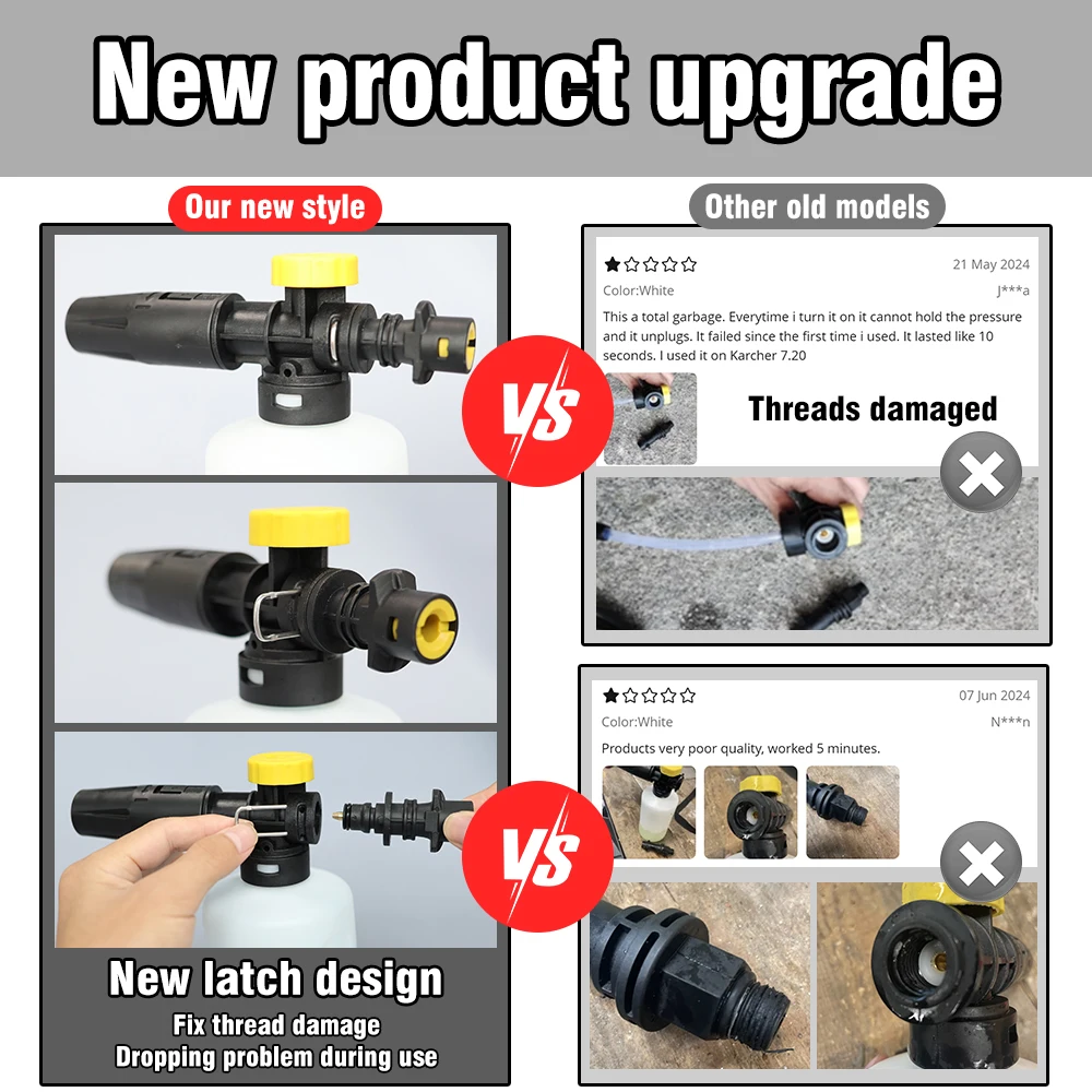 Foam Cannon for Karcher K2 K3  – Pressure Washer Foam Gun Bewertung und Preis