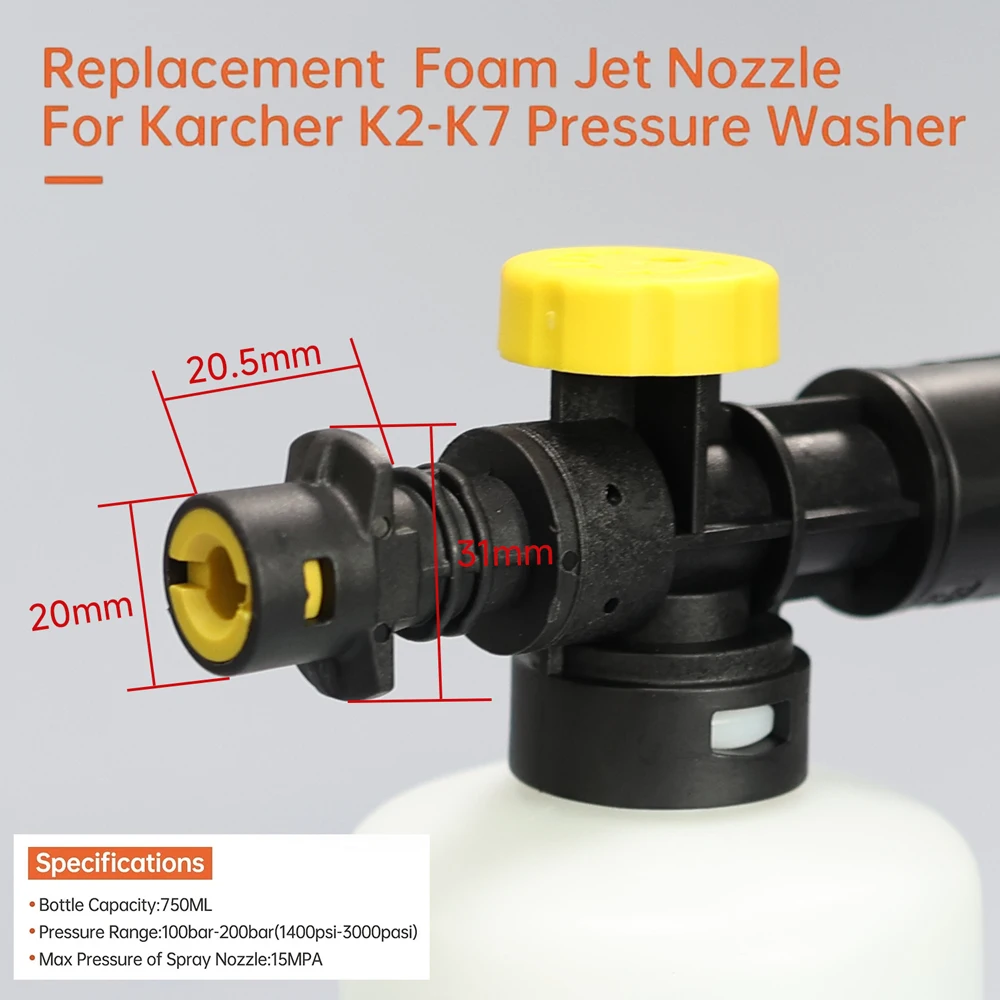 Foam Cannon for Karcher K2 K3  – Pressure Washer Foam Gun Bewertung und Preis