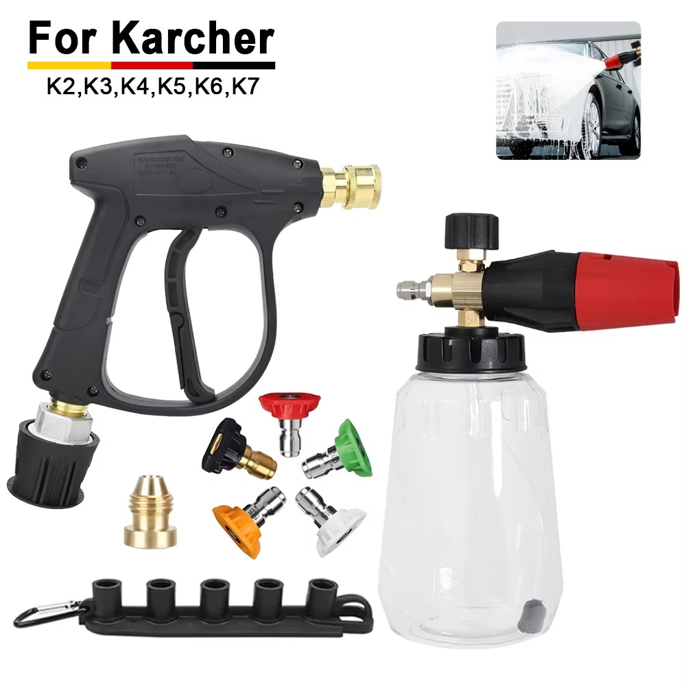 Snow Foam Cannon Lance Kit Com – Pressure Washer Foam Gun Bewertung und Preis
