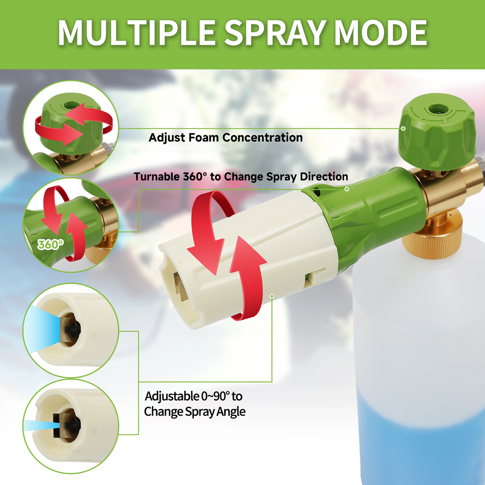Aluminum Foam gun Lance Foam c – Pressure Washer Foam Gun Bewertung und Preis