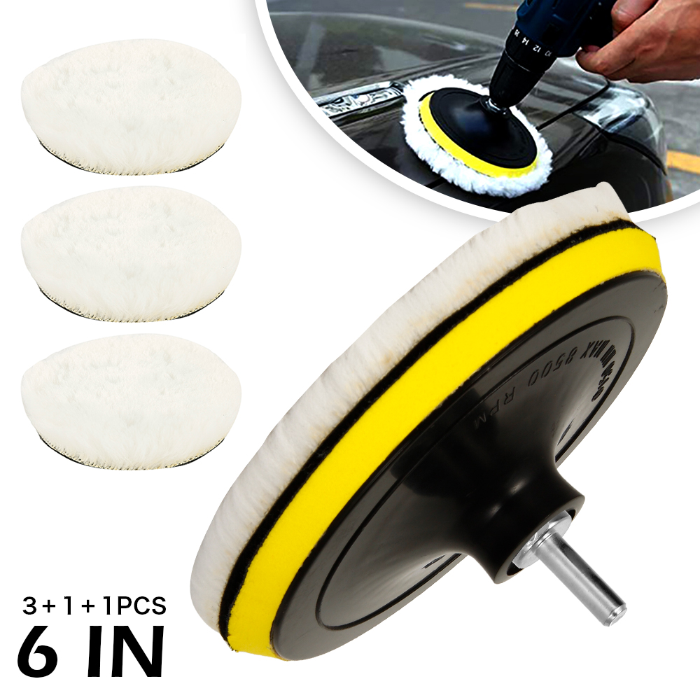 5pcs Car Polishing Pads Set 6  – Polish Pad Set Buffer Bewertung und Preis