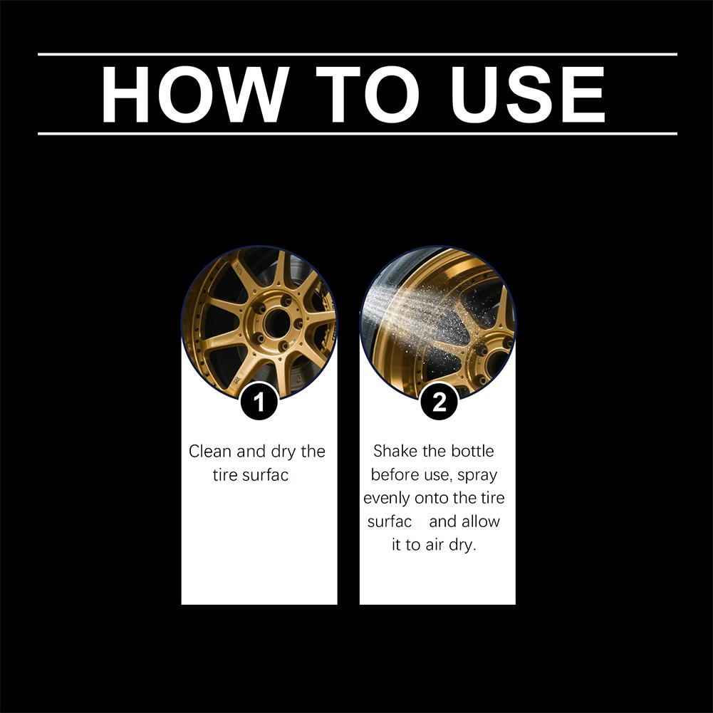 Tyre Gloss Tire Coating Spray  – Tire Shine Spray Sealant Bewertung und Preis