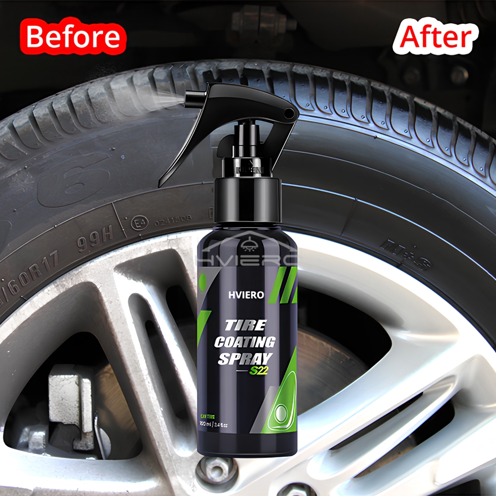 Tyre Gloss HVIERO S22 Tire Coa – Tire Shine Spray Sealant Bewertung und Preis