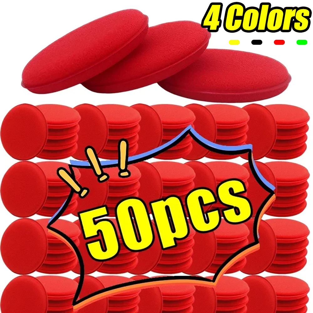 50pcs Round Car Ultra Soft Foa – Wax Applicator Pad Bewertung und Preis