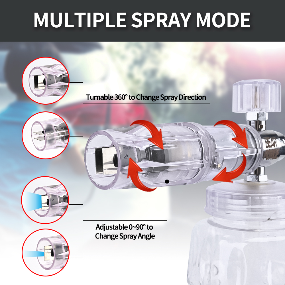 Foam Generator Foam Cannon Foa – Pressure Washer Foam Gun Bewertung und Preis