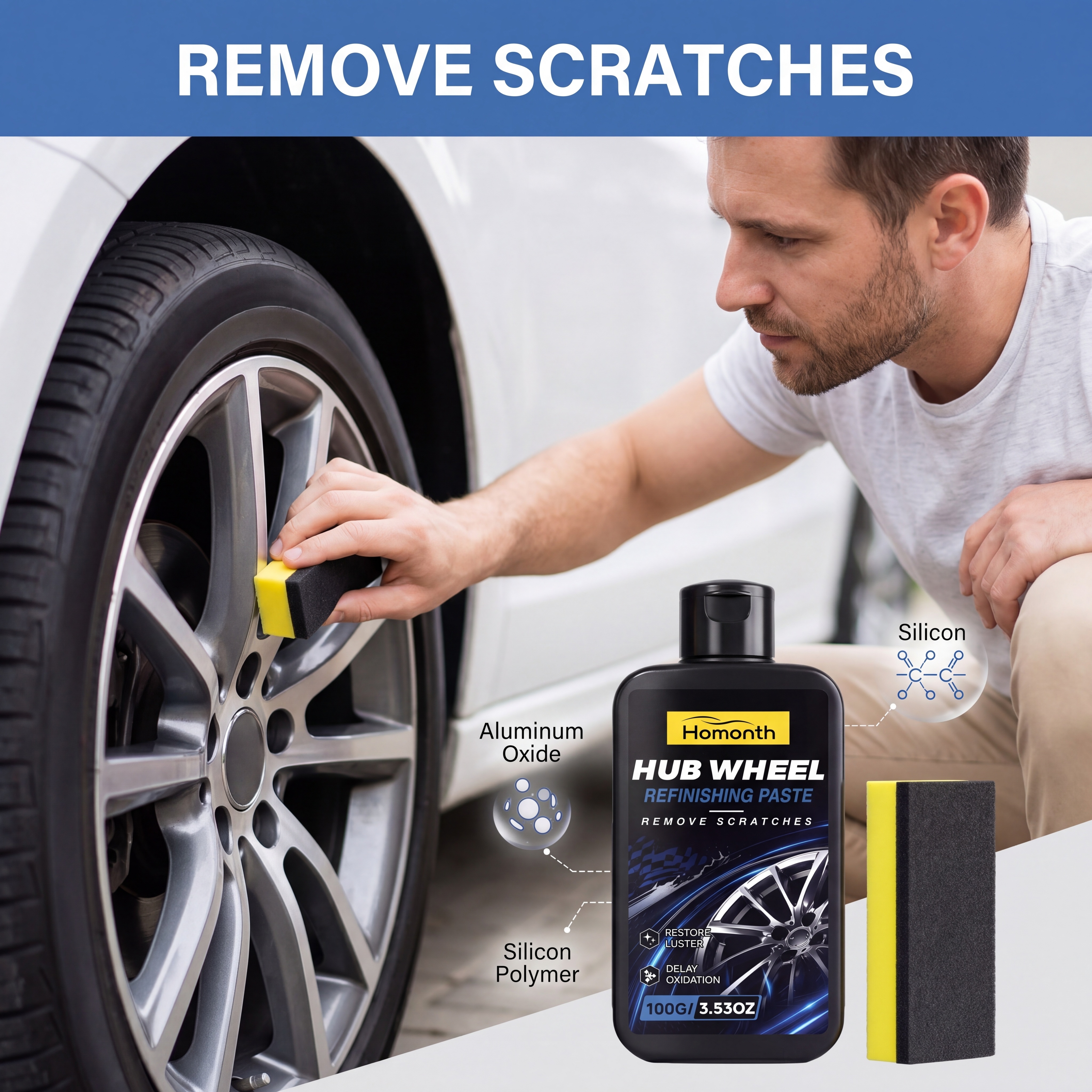 Wheel Polish Paste Scratch Rem – Wheel Cleaner Alloy Bewertung und Preis