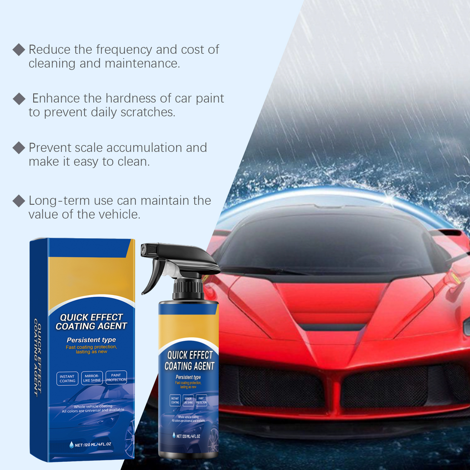 Car Quick Coating Agent Spray  – Car Wax Ceramic Coating Bewertung und Preis