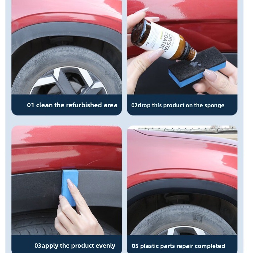 New Durable Crystal Coating Re – Trim Restorer Plastic Bewertung und Preis