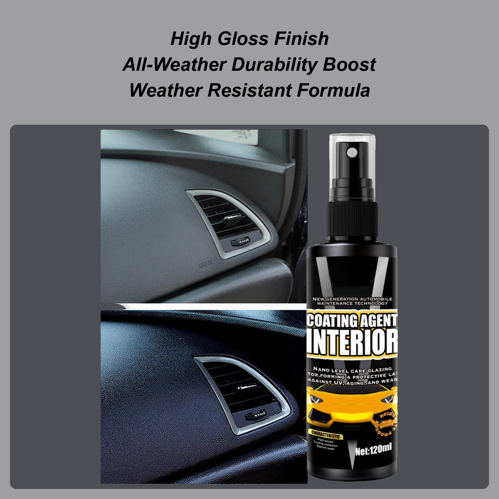 Interior Detailer Spray 120ml  – Seat Cleaner Fabric Bewertung und Preis