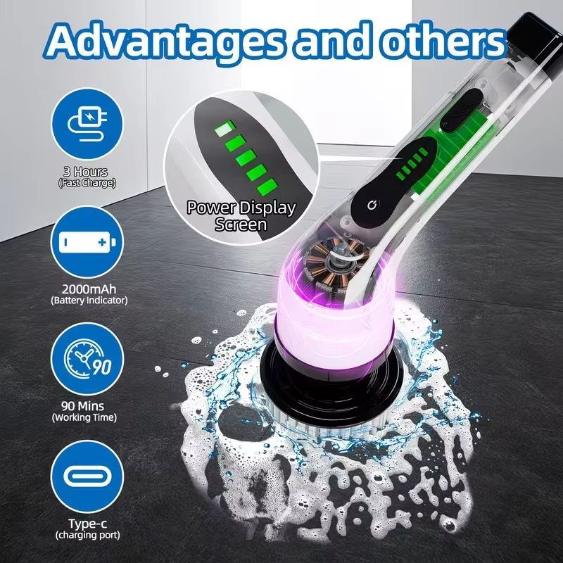 Wireless Electric Spin Scrubbe – Car Cleaning Brush Bewertung und Preis