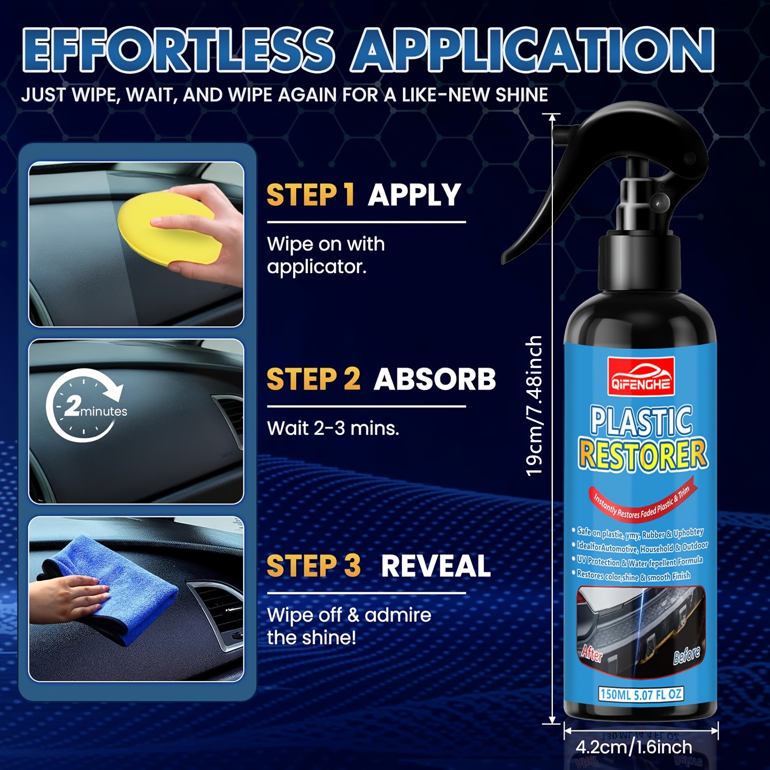 Black Trim And Plastic Restore – Trim Restorer Plastic Bewertung und Preis