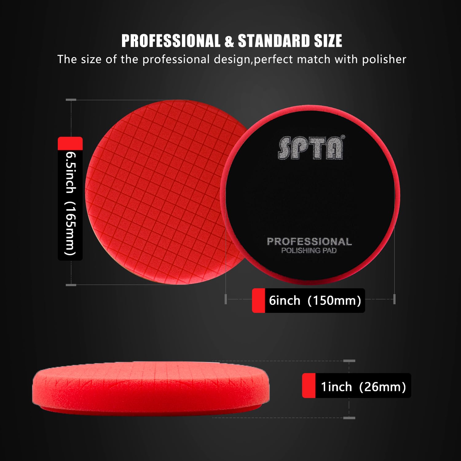 Red Ultra-Fine Polishing Pad S – Polish Pad Set Buffer Bewertung und Preis