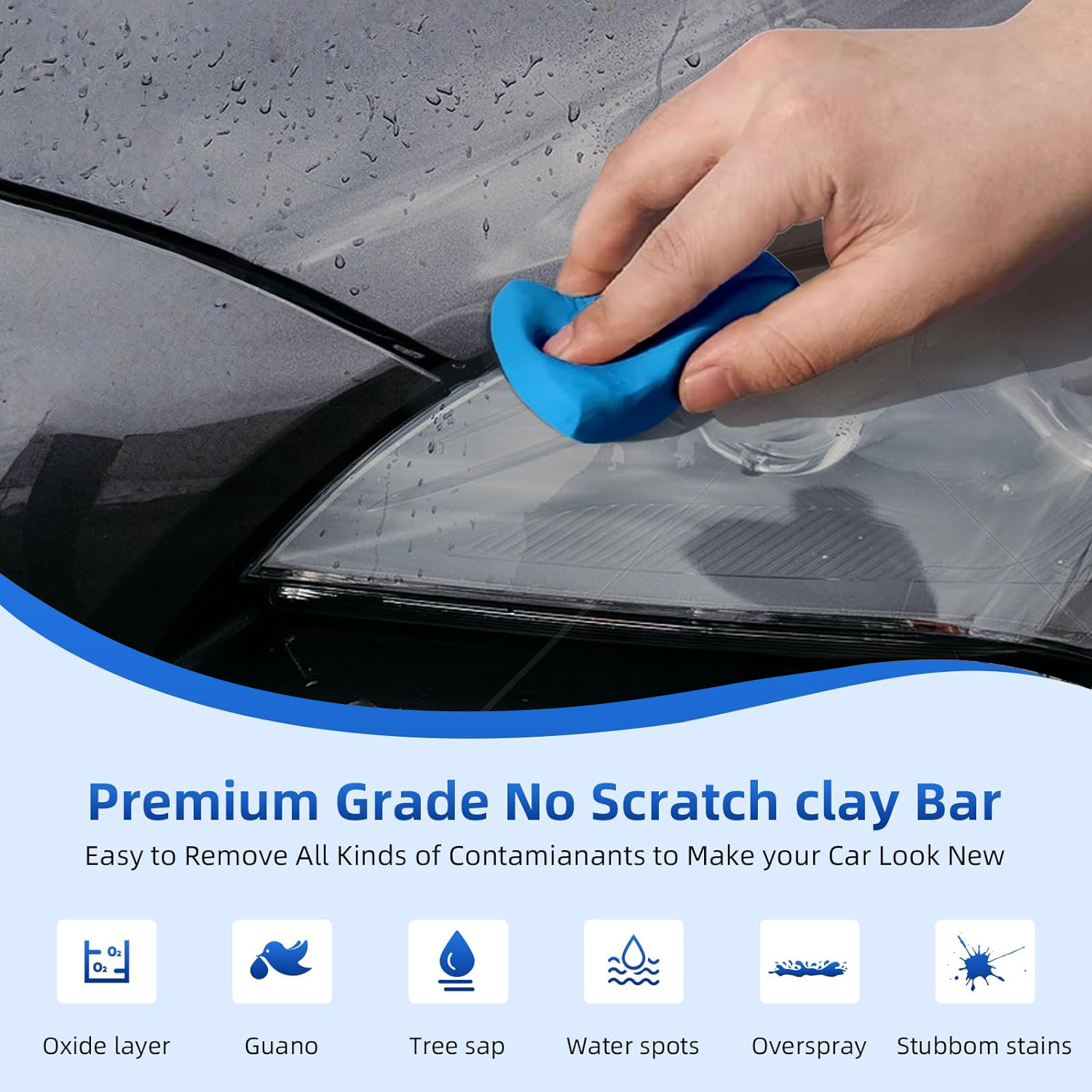 SIKEZHAN Magic Car Clay Bar fo – Clay Bar Lubricant Bewertung und Preis
