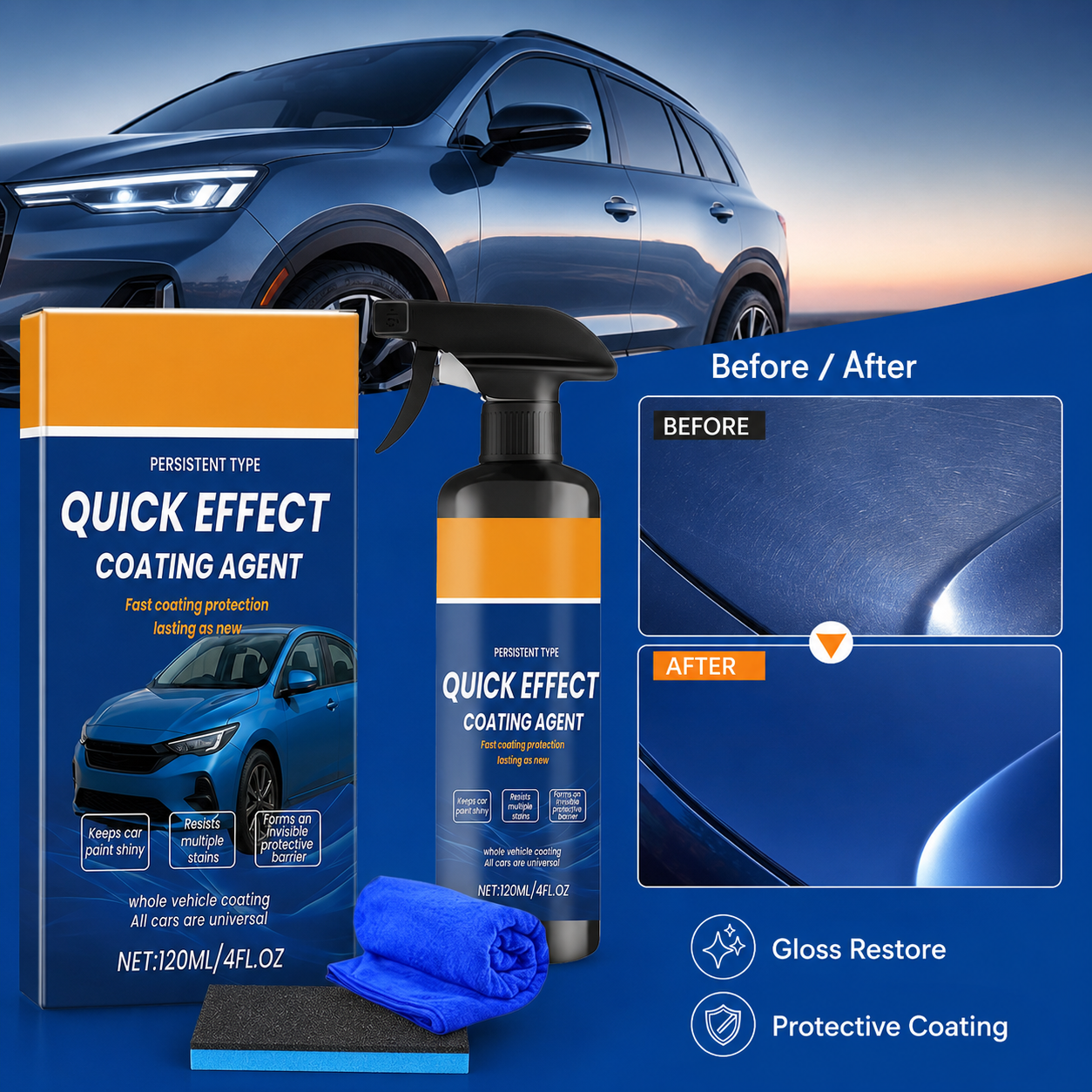 Car Coating Spray Quick Effect – Car Wax Ceramic Coating Bewertung und Preis