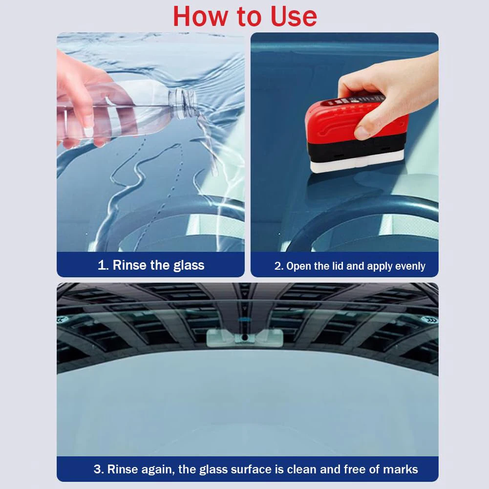 Car Glass Oil Film Remover Aut – Car Cleaning Brush Bewertung und Preis