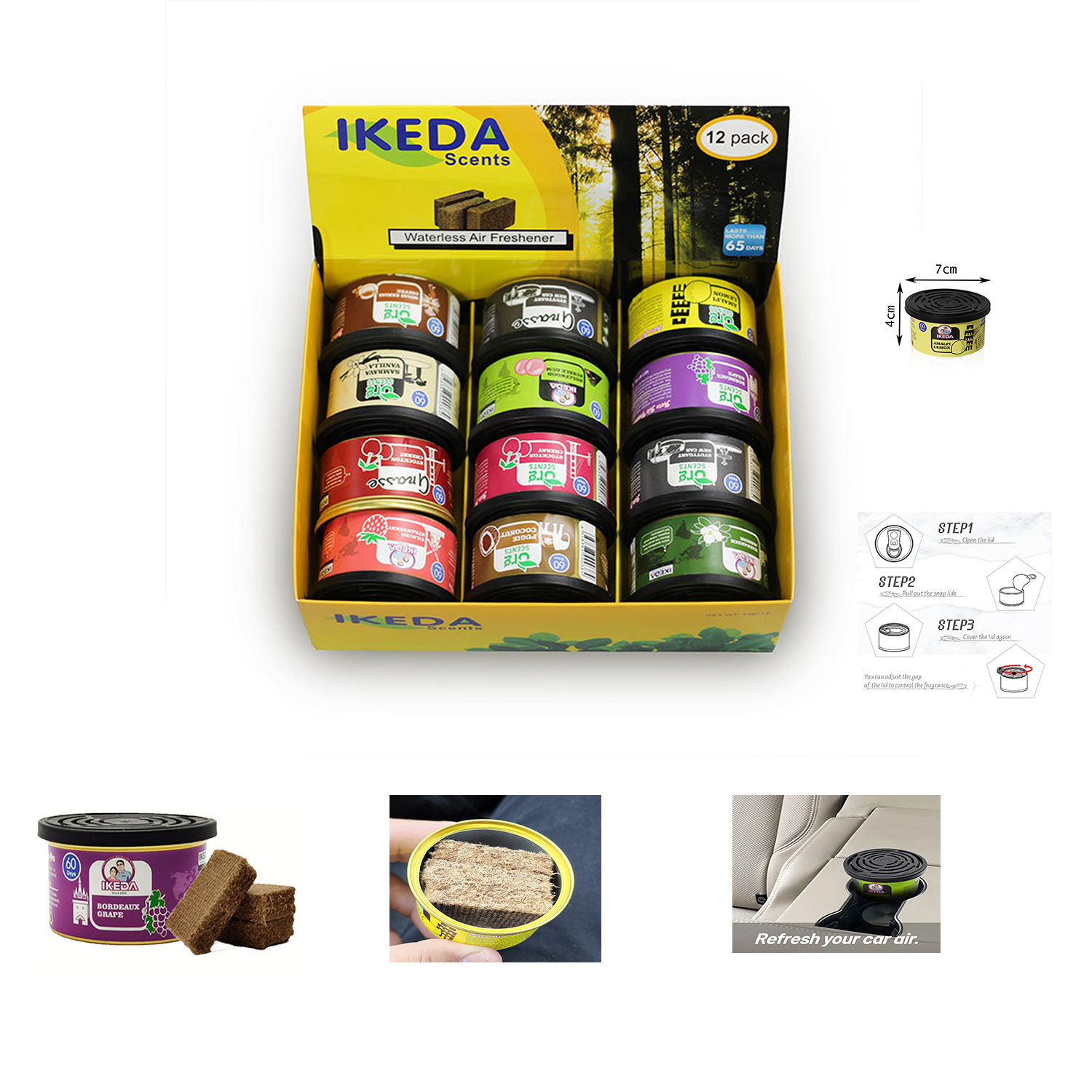Car Air Fresheners:  Lemon Sce – Odor Eliminator Car Bewertung und Preis