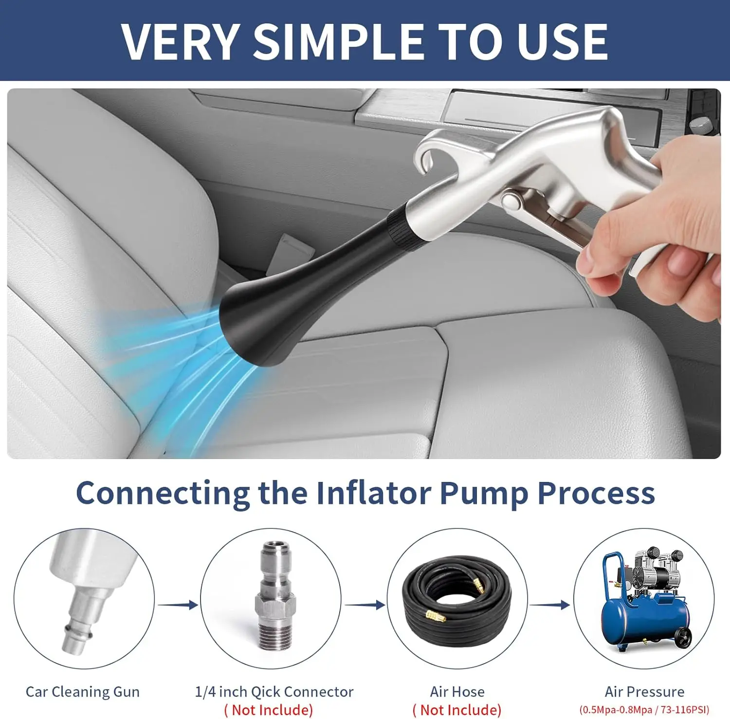 High Pressure Air Blow Gun Pro – Dryer Car Blower Bewertung und Preis