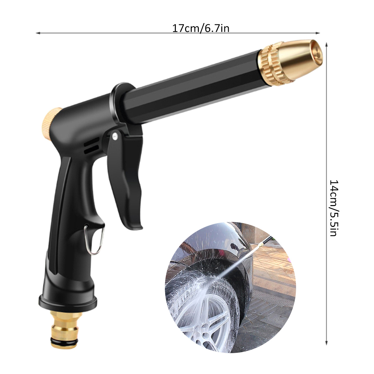 High Pressure Spray Water Gun  – Car Shampoo Ph Bewertung und Preis