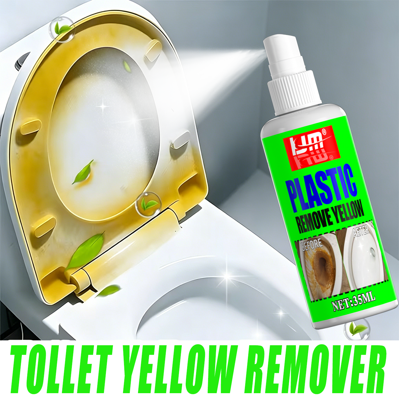 KJM 35ml Toilet Seat Yellow Re – Seat Cleaner Fabric Bewertung und Preis
