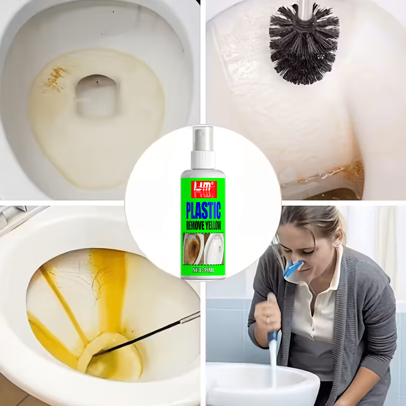KJM 35ml Toilet Seat Yellow Re – Seat Cleaner Fabric Bewertung und Preis